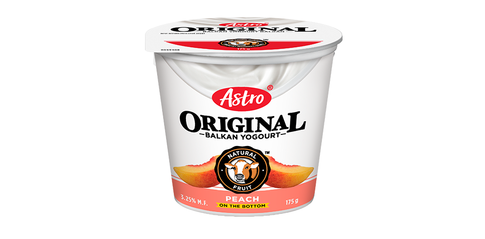 Astro Original Balkan Fruit on the Bottom Peach 175 g