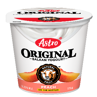 Astro Original Balkan Fruit on the Bottom Peach 175 g