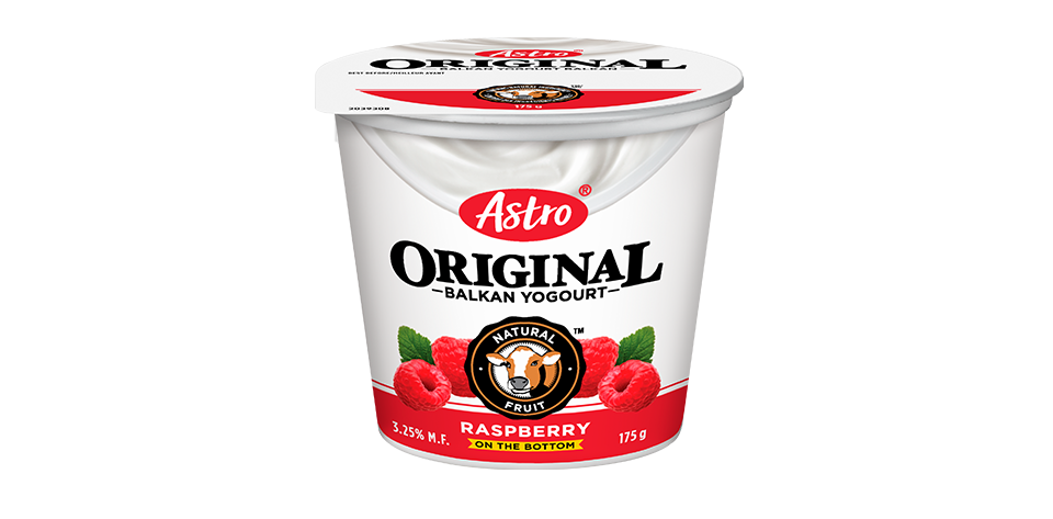 Astro Original Balkan Fruit on the Bottom Raspberry 175 g