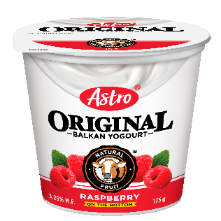Astro Original Balkan Fruit on the Bottom Raspberry 175 g