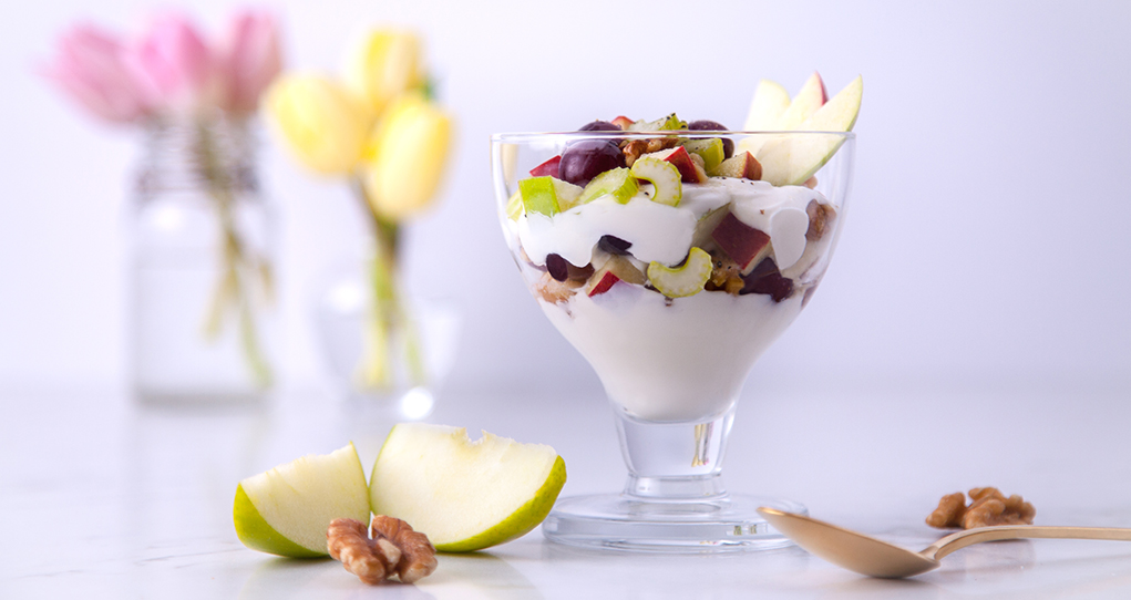 Savoury Parfait (Waldorf Salad)