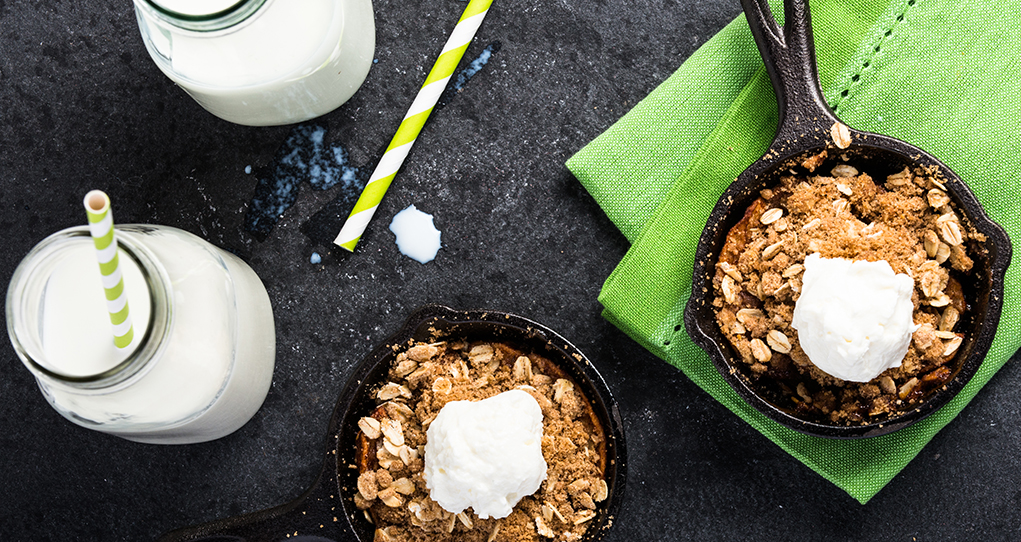 Farm Stand Apple Crumbles