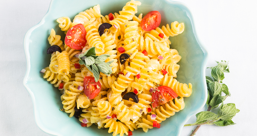 Creamy Greek Pasta Salad