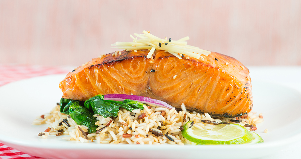 Ginger Soy Glazed Salmon