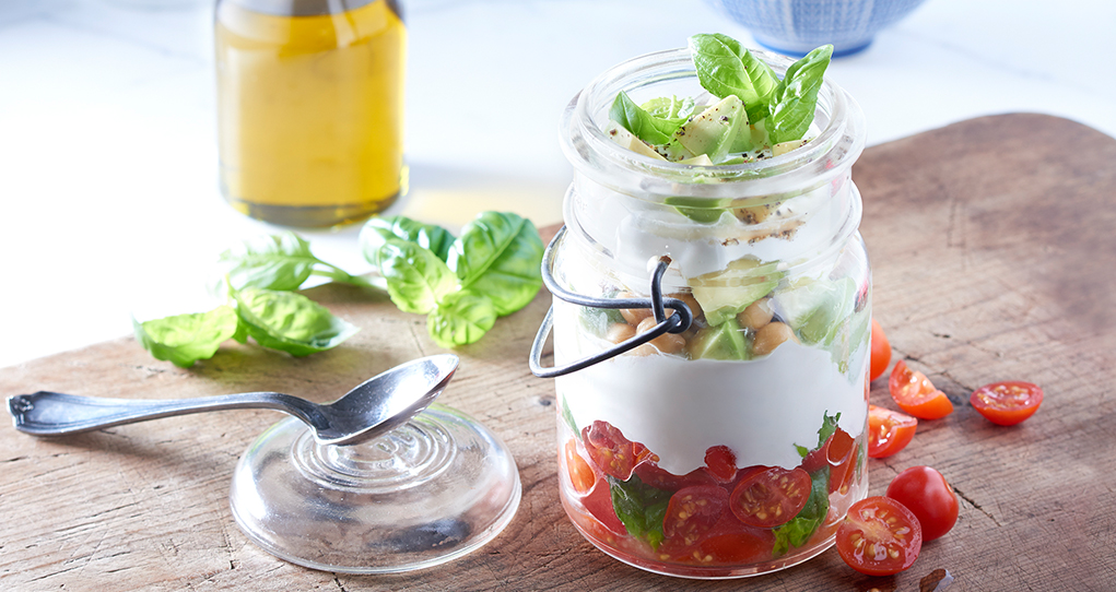 Savoury Greek Parfait