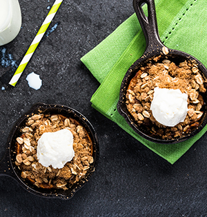 Farm Stand Apple Crumbles