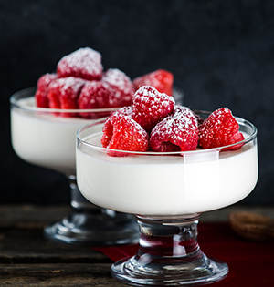 Indulgent Vanilla Yogourt Mousse