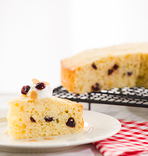 Cranberry Snacking Cake