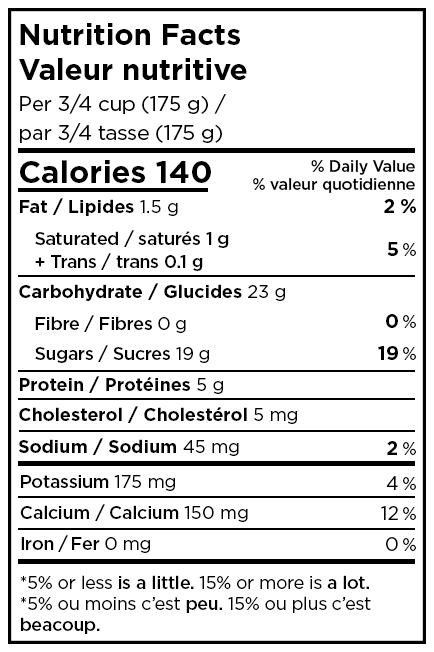 Nutrition Facts