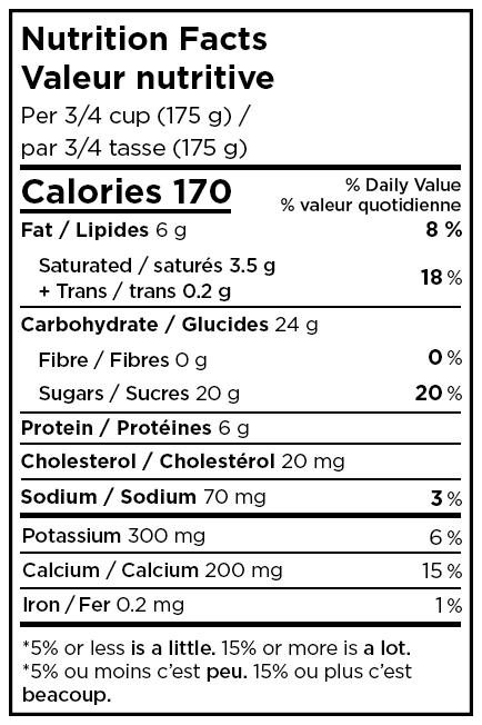 Nutrition Facts