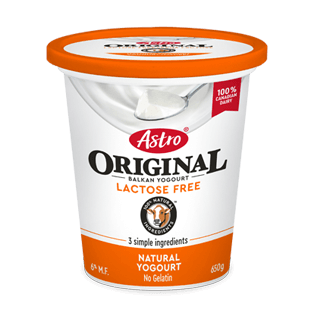 Astro® Original Lactose Free Plain 6% 650 g
