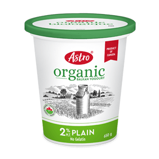 Astro® Original Balkan Organic Plain 2% 650 g