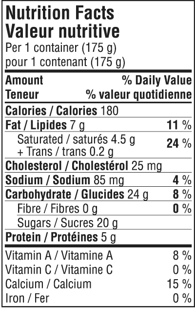 Nutrition Facts