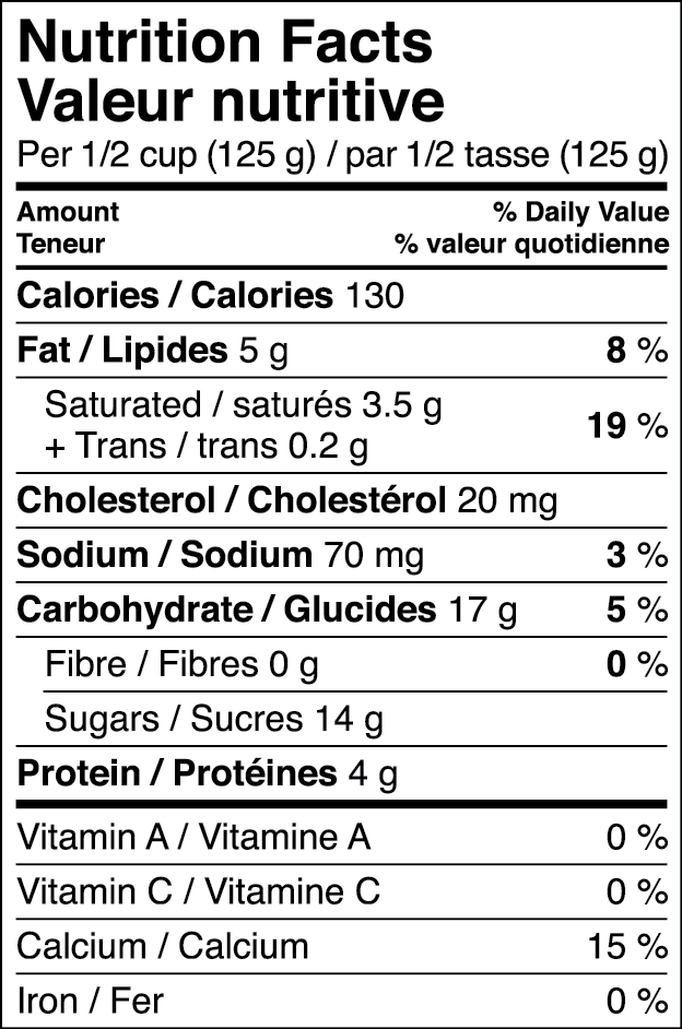 Nutrition Facts