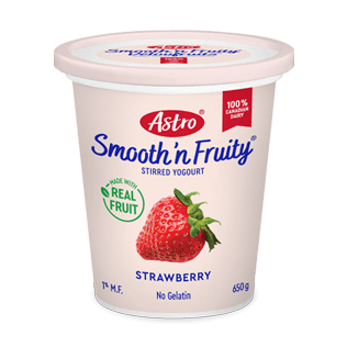 Astro® Smooth ’n Fruity® Strawberry 650 g