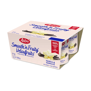 Astro® Smooth ’n Fruity® Vanilla 4 x 100 g